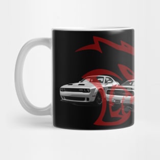 Challenger HellCat Redeye SilverBurn Mug